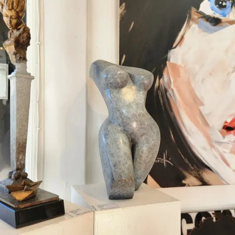 Bronze Figurative Sculpture – Metamorphisis by Michael Vaynman, 56x25x25cm - view 3