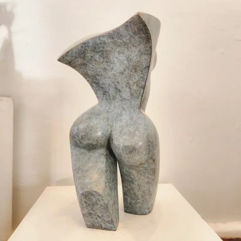 Bronze Figurative Sculpture – Metamorphisis by Michael Vaynman, 56x25x25cm - view 4