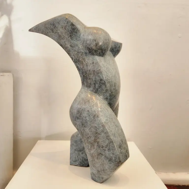 Bronze Figurative Sculpture – Metamorphisis by Michael Vaynman, 56x25x25cm - view 5