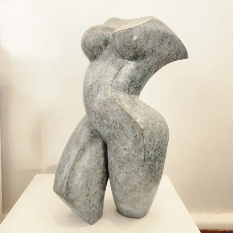 Bronze Figurative Sculpture – Metamorphisis by Michael Vaynman, 56x25x25cm - view 7