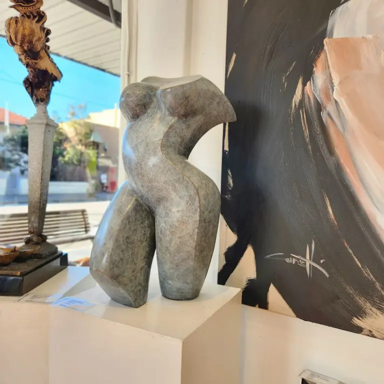 Bronze Figurative Sculpture – Metamorphisis by Michael Vaynman, 56x25x25cm - view 9