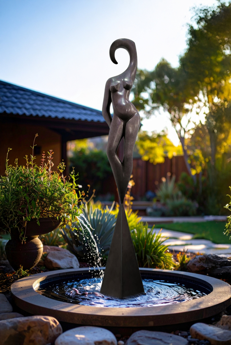 bronze figurative sculpture