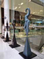 bronze figurative sculpture