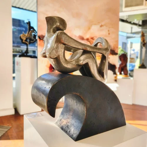 Bronze Figurative Sculpture – The Ark by Michael Vaynman, 51x25x25cm | ARTpark Australia