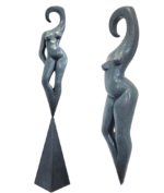 bronze figurative sculpture