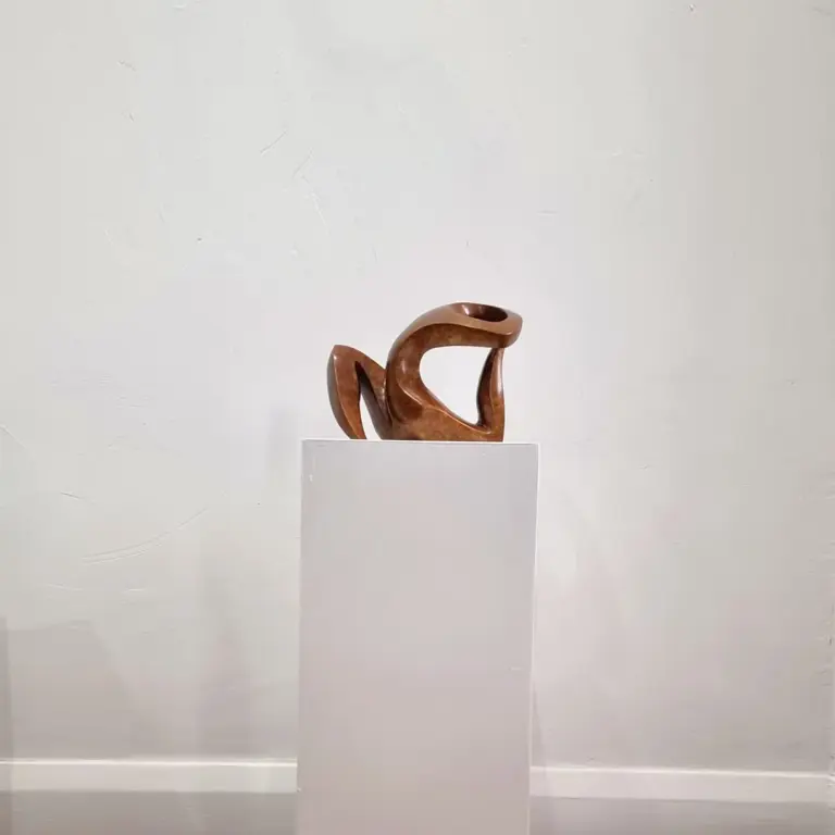 Bronze Figurative Sculpture – Venus Rising by Michael Vaynman, 26x25x25cm - view 2