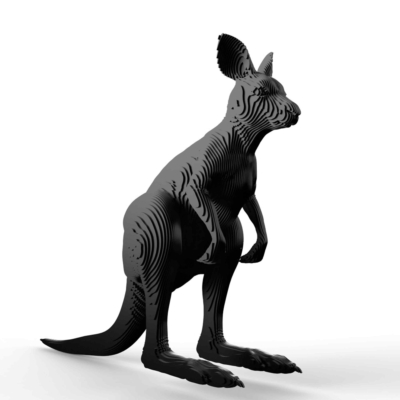 kangaroo sculpture