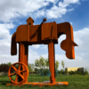 Shy - Jimmy Rix Sculpture