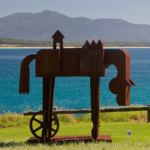 horse sculpture