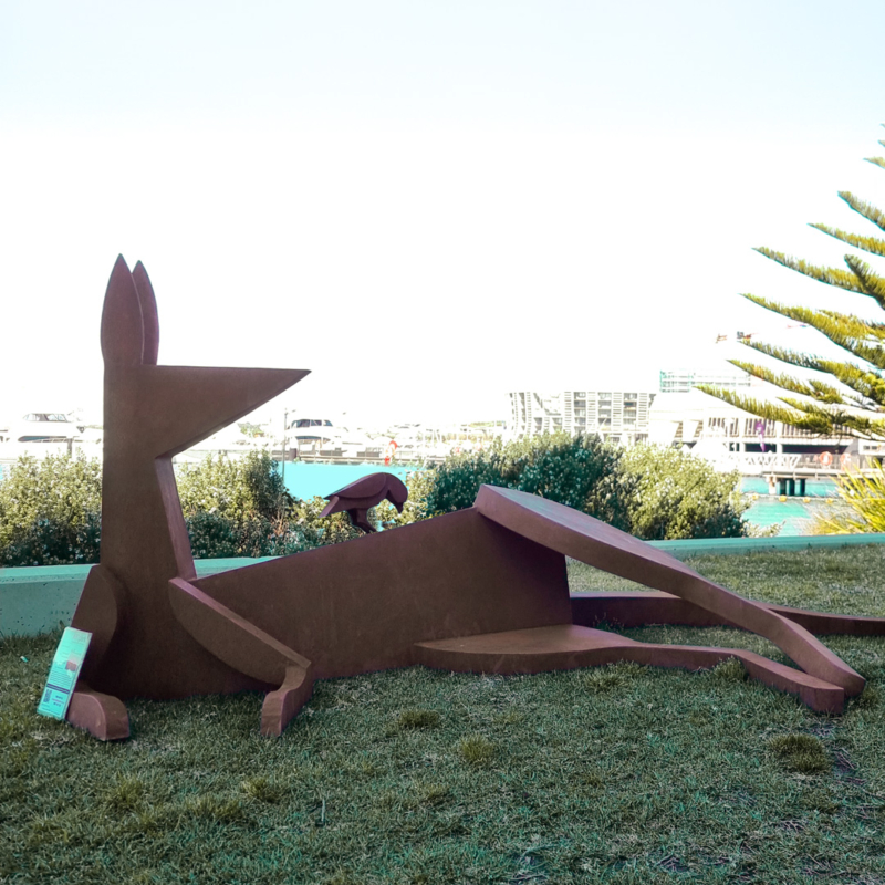 kangaroo sculpture jimmy rix