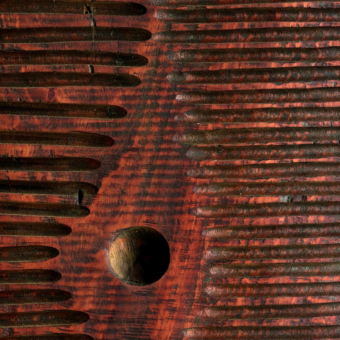 Timber Wall Sculpture – Akra by Lucas Guilbert, 252x60x7cm | ARTpark Australia