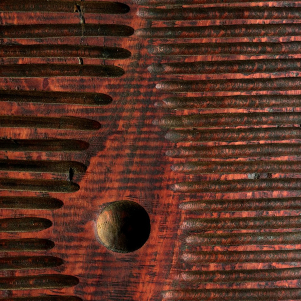 Timber Wall Sculpture – Akra by Lucas Guilbert, 252x60x7cm | ARTpark Australia