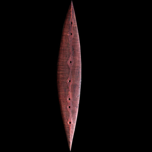 Timber Wall Sculpture – Akra by Lucas Guilbert, 252x60x7cm | ARTpark Australia