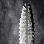 timber sculpture, totem sculpture, lucas guilbert sculpture