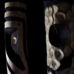 timber sculpture, totem sculpture