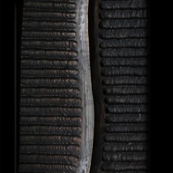 timber sculpture, totem sculpture, lucas guilbert sculpture