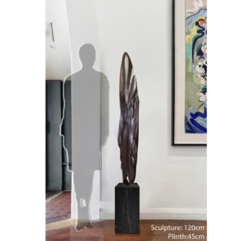 Bronze Figurative Sculpture – Emergence by Sonia Payes, 165cm | ARTpark Australia