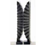 timber sculpture, totem sculpture, lucas guilbert sculpture