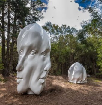 Fibreglass Figurative Sculpture – Woman by Sonia Payes | ARTpark Australia