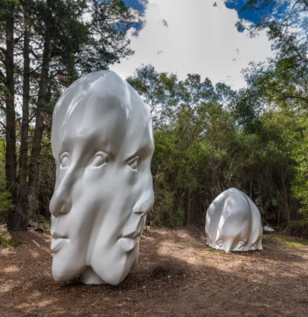 Fibreglass Figurative Sculpture – Woman by Sonia Payes | ARTpark Australia