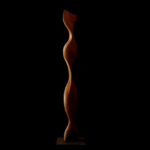timber sculpture, totem sculpture, lucas guilbert sculpture