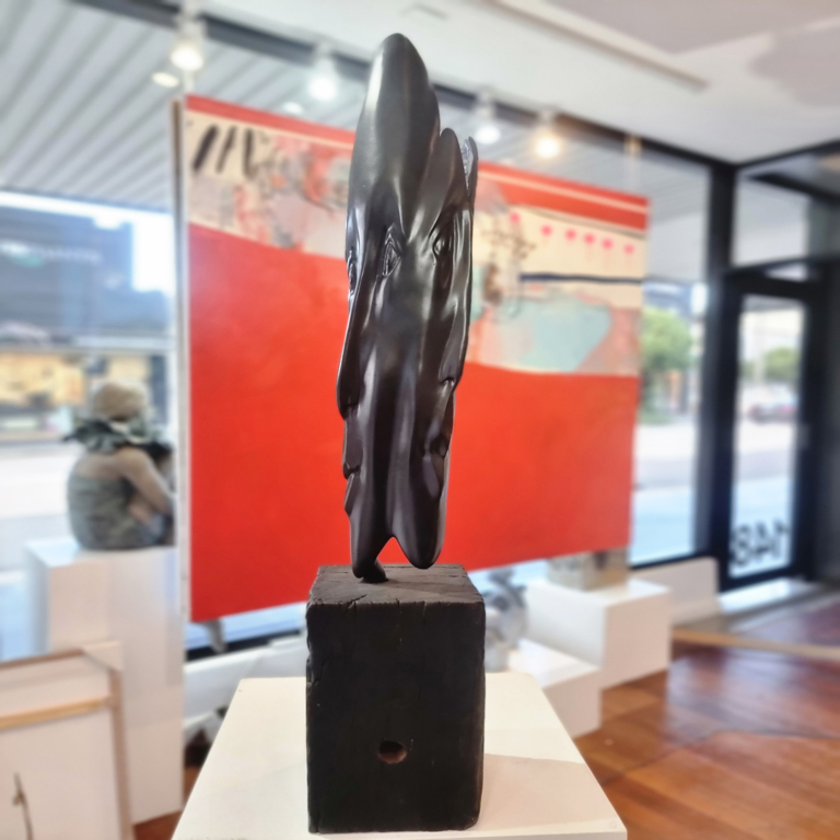 Bronze Figurative Sculpture – Emergence by Sonia Payes, 165cm - view 4