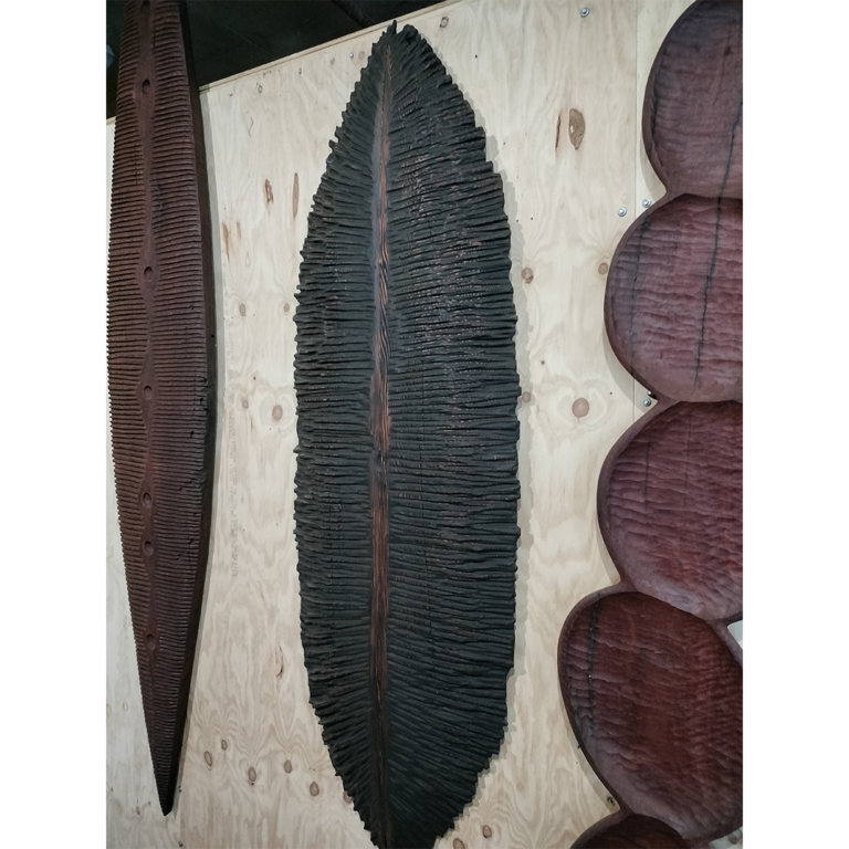 Timber Wall Sculpture – Tre Hermanas by Lucas Guilbert - view 8