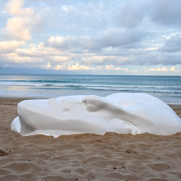Relics – Earth by Sonia Payes - Powder-coated abstract figurative sculpture - view 2