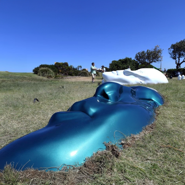 Relics – Earth by Sonia Payes - Powder-coated abstract figurative sculpture - view 6