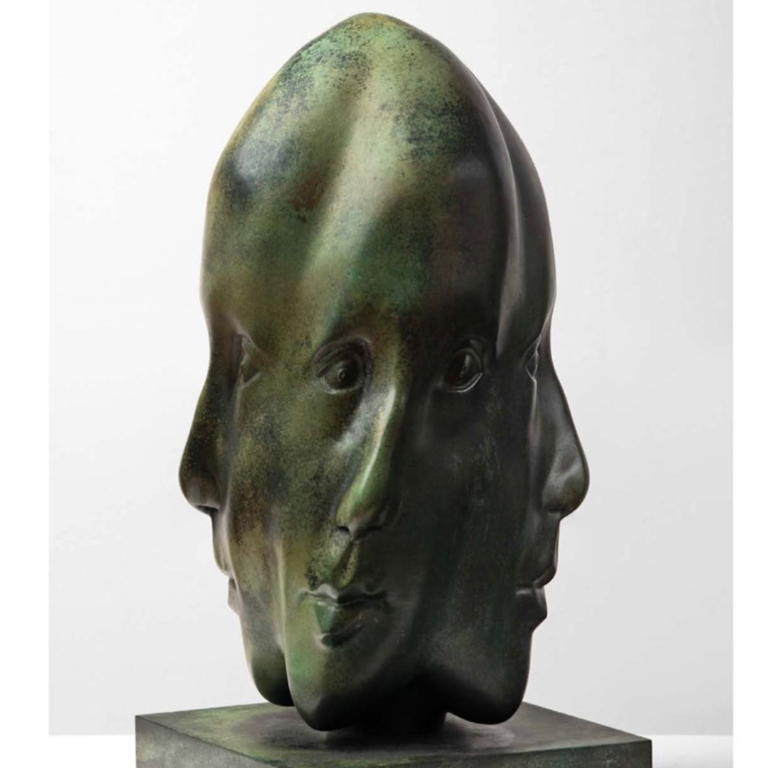 Fibreglass Figurative Sculpture – Woman by Sonia Payes, 60cm - view 8