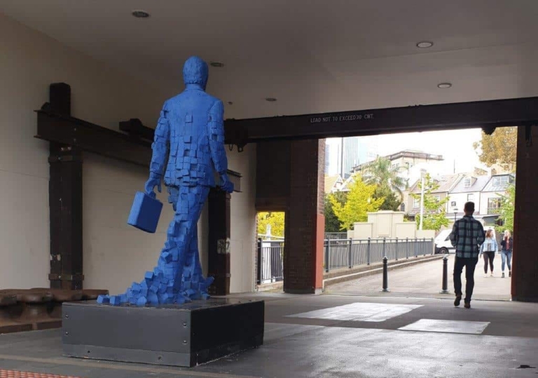 Body Corporate by Stephen Glassborow - Bronze interior sculpture, 2.2m - view 3