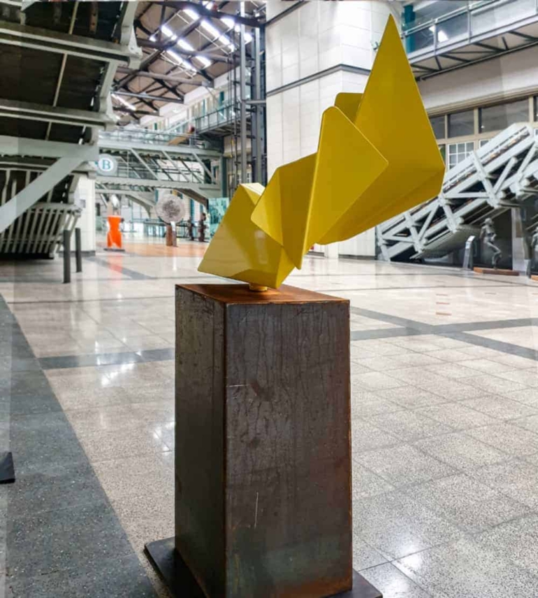 Evolution II - Corten steel abstract animal sculpture, 1.6m - view 4